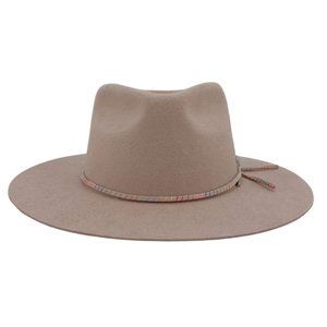 Free People | Women's Faith Feather Felt Hat | Ivory | Size M